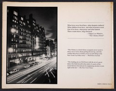 Chelsea Hotel Photography Claudio Edinger First Edition New York City 1983