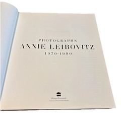 Photographs by Annie Leibovitz 1970-1990 Softcover First/First Good Shape*