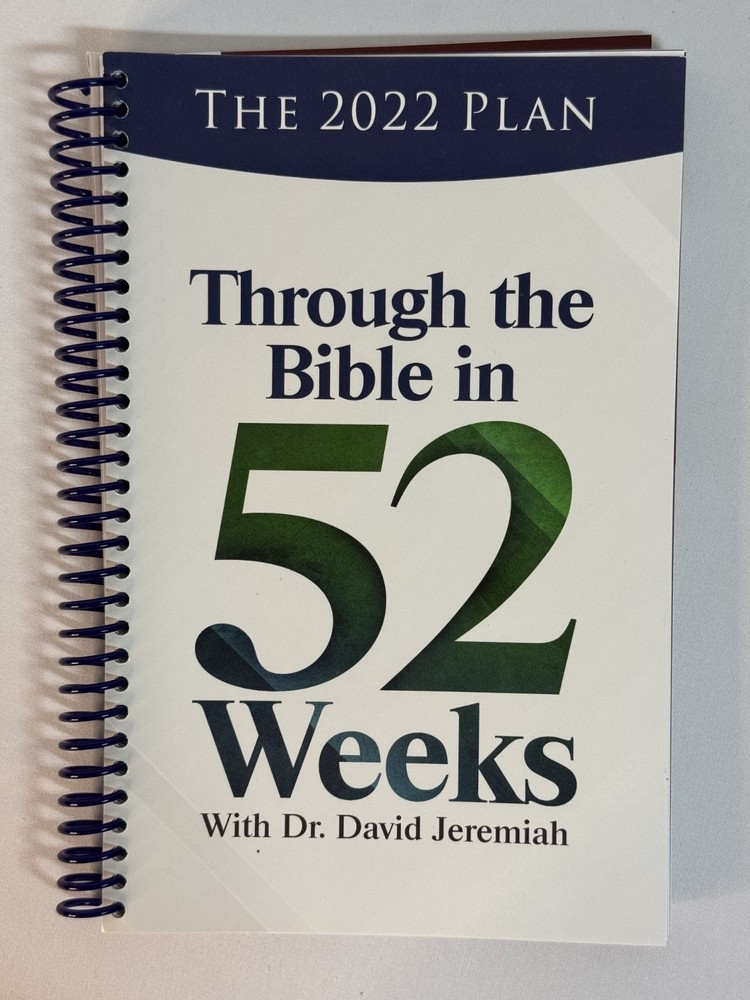 Through The Bible In 52 Weeks Dr. David Jeremiah Spiralbound