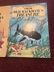 LOT OF 3 THE ADVENTURES OF TINTIN BOOKS BY HERGE