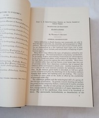 The Comparative Ethnology of South American Indians 1949 Hardcover