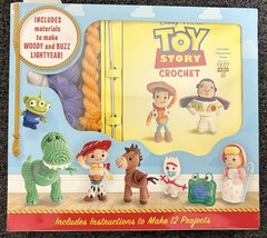 Disney Pixar Toy Story Crochet Kit by Thunder Bay Press Like New