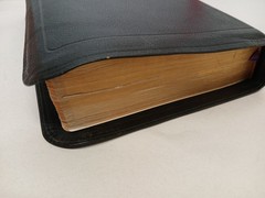 1950 New Analytical Bible Dictionary KJV Genuine Morocco Leather Dickson