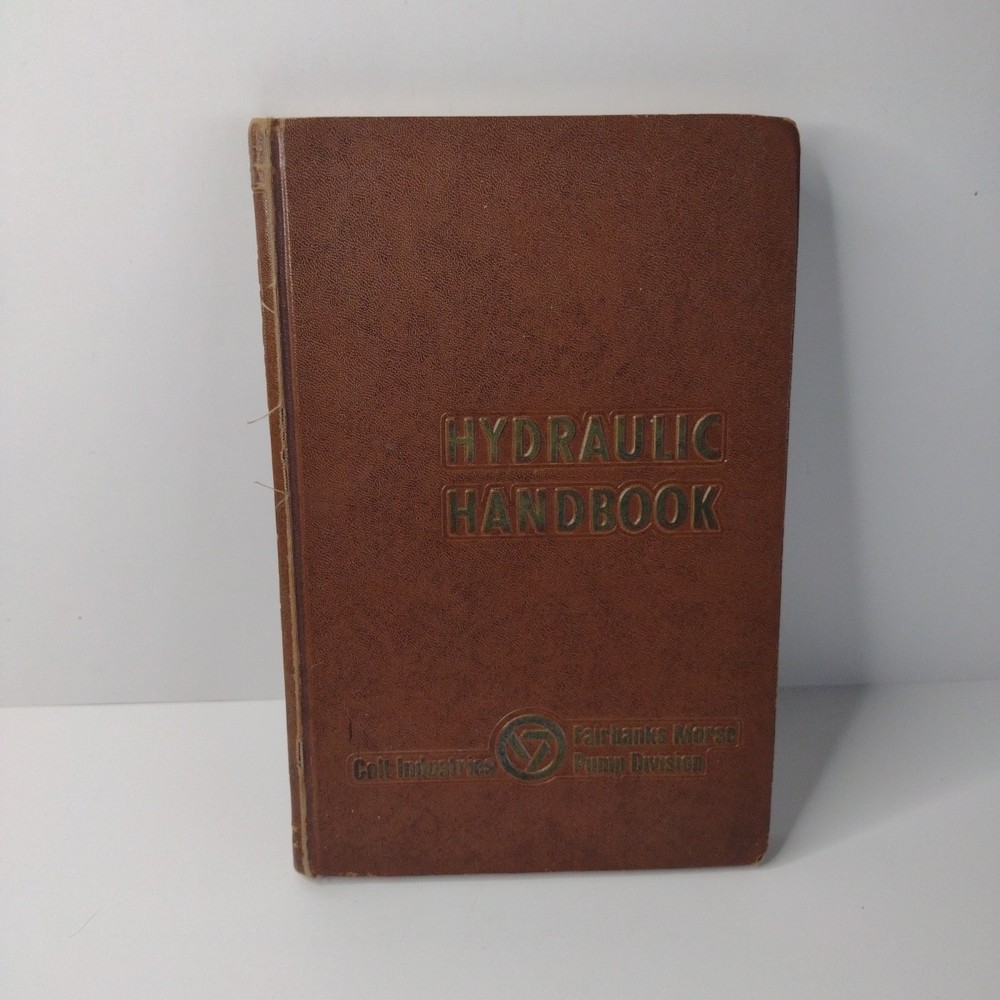 Hydraulic Handbook 4 Edition