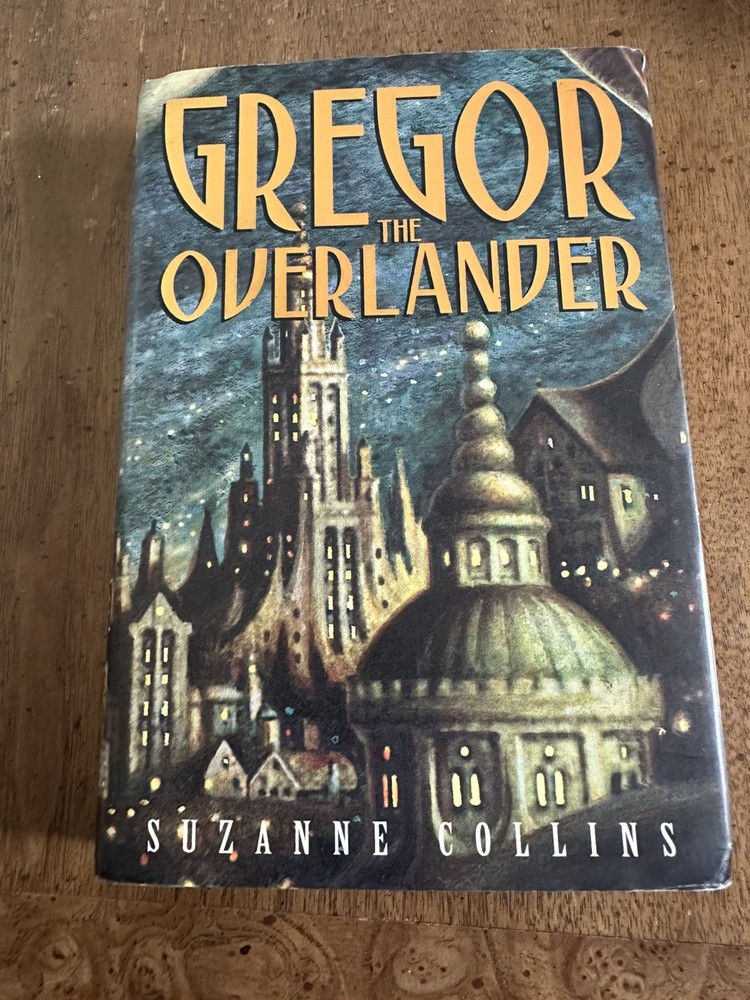 Gregor the Overlander by Suzanne Collins (2003, Hardcover) SIGNED