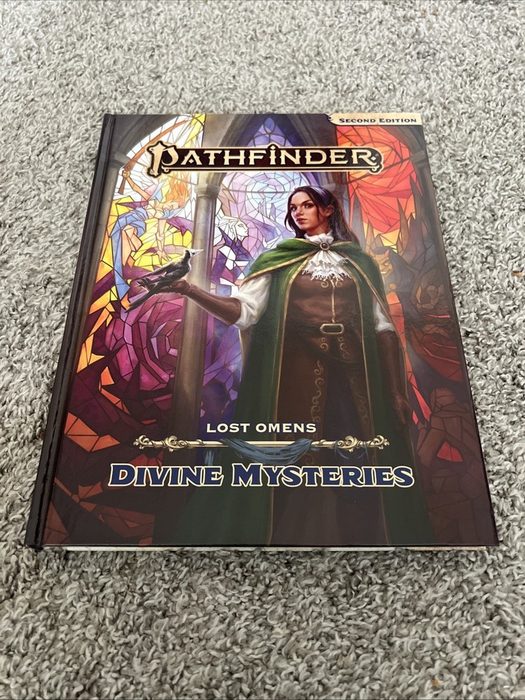 Pathfinder 2e: Lost Omens: Divine Mysteries; Paizo; New; Hardcover