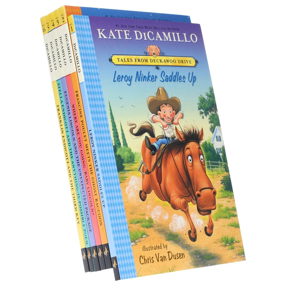 Tales from Deckawoo Drive Series 6 Books Set – Ages 6-9 – By Kate DiCamillo