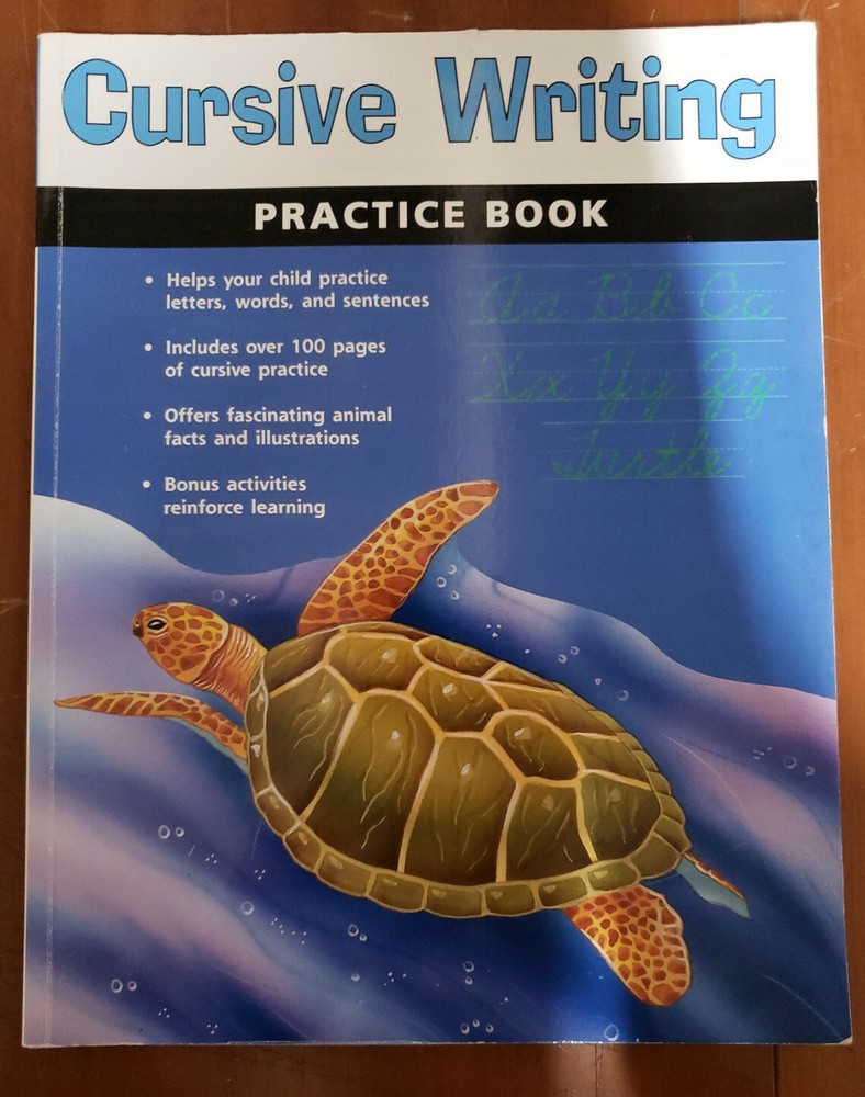 Cursive Writing Practice Book (Flash Kids Harcourt Family Learning)
