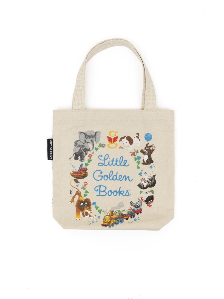 Little Golden Books Mini Tote Bag 10.5″ W x 11″ H 100% Cotton Canvas