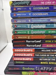Goosebumps Assorted Book Lot Of 15 RL Stine Horrorland Movie Apple Fiction