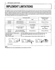 Kubota BX1850 BX2350 Operators User Manual OWNER’S Instruction Guide Wire-Bound