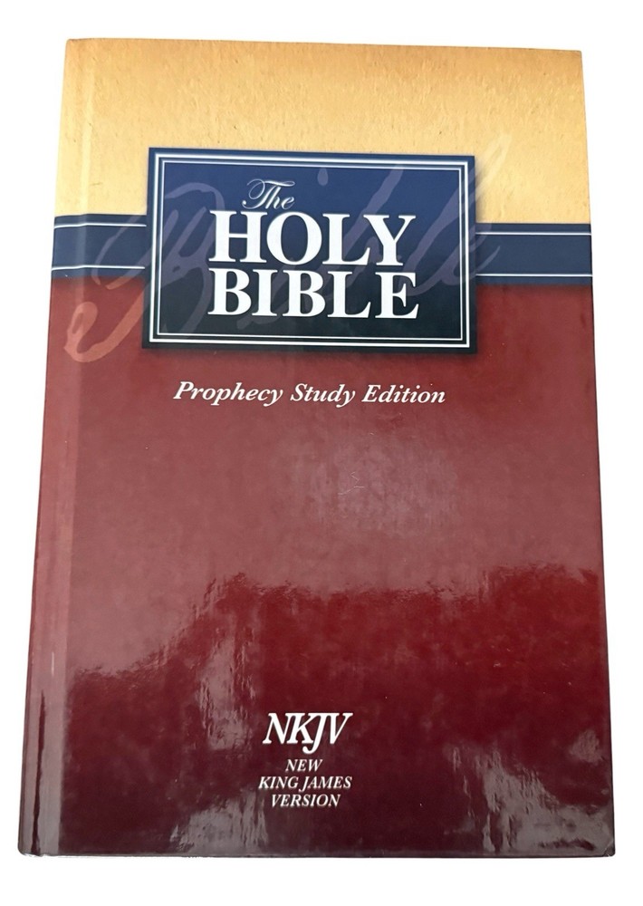 The Holy Bible Prophecy Study Edition NKJV 2008 Thomas Nelson HC