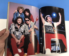 VAN HALEN Excess All Areas (1994) UK FAN BOOK by Malcolm Dome / 144 pages #808