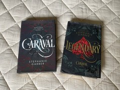 Stephanie Garber Book Series Hardcover- Caraval, Legendary