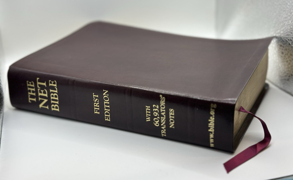 The NET Bible First Edition Premium Bonded Leather