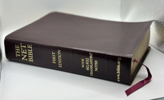 The NET Bible First Edition Premium Bonded Leather
