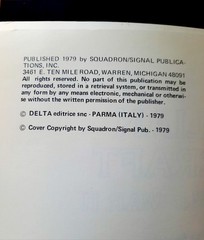 Italian Aircraft of World War II Nico Sgarlato Squadron Signal Publications 1979