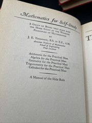 Mathematics for Self Study Complete 5 Vol Set 1946 Thompson Practical Man 2nd Ed