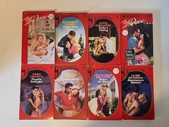 Lot of 100 Harlequin/Silhouette Desire Romance Paperbacks Random Mix Vintage