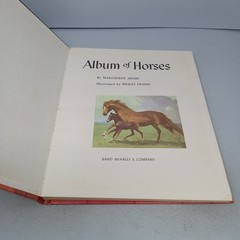 Album of Horses: 1978 23rd Printing Rand McNally Hardcover by Marguerite Henry