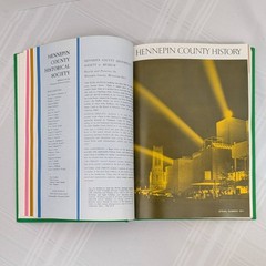 Hennepin County History Magazine 1970-1974 Hardcover Bound