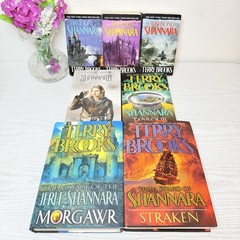 Terry Brooks Shannara Book LOT 7 Paperback hardcover books Elfstones Tanequil