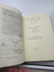 Travels Abbe Carré India 3 Vol Hakluyt 1947 Inscribed Set (AB114)