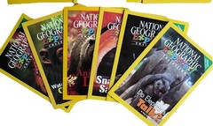 Lot of 6 National Geographic Explorer Kids Animal Magazines Classroom Library