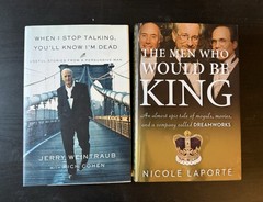 Film Entertainment HC Lot, 1st Edition, Weintraub Dreamworks Spielberg, NM w/ DJ