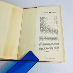 A Tale of 2 Clocks – James H Schmitz – 1962 HC/DJ Book Club Edition