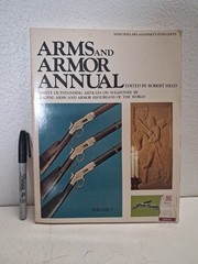 Arms and Armor Annual Vol. 1 1973 Historical Weapons War China Europe Vintage