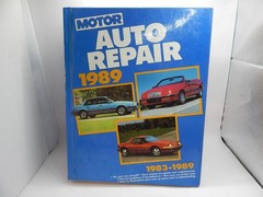 Motor Auto Repair Car Manual 1983 to 1989 Lg Hardback Cover
