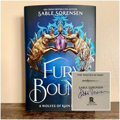 Fury Bound Sable Sorensen Deluxe Limited Edition Hand Signed Wolves Of Ruin New