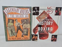 5 books BOXING HISTORY Biographies Marciano Holyfield Micky Ward Golden Age