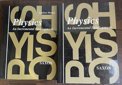 Saxon Math PHYSICS Text, Solutions Manual, Homeschool Packet, Tests