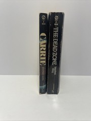 Stephen King Vintage Paperback Lot Of 2, The Dead Zone (1980), Carrie (1975)