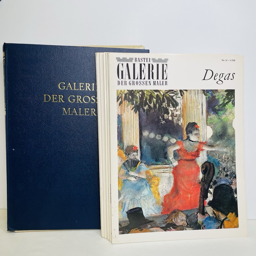 Bastei Galerie Der Grossen Maler Number 1 – 10 with HC Jacket Art Book Bosch