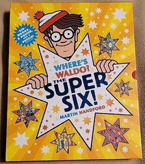 Where’s Waldo? The Super Six! 6-Book Boxed Set w/Puzzle & Poster Martin Handford