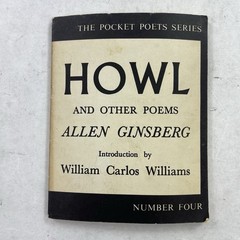 Howl and Other Poems by Allen Ginsberg 1959 24th Printing Pocket Poets Series