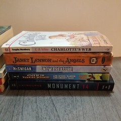 Lot of 10 Mixed Random Children’s Books and Young Adult Novels, Classic Stories