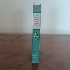 Romesh C. Dutt The Ramayana and the Mahabharata (HC, 1969) DJ Flaxman