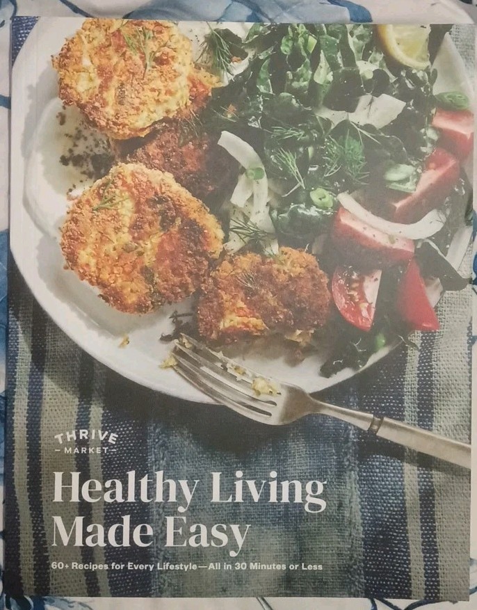 Thrive Market Healthy Living Made Easy (2021, Trade Paperback) VERY GOOD