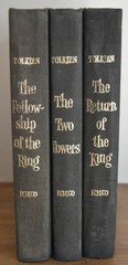 J.R.R. Tolkien, The Lord of the Rings Hardcover Set, 2nd Edition Houghton, HC/GC