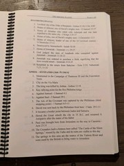 An Historical and Geographical Study Guide of Israel by Arnold G. Fruchtenbaum