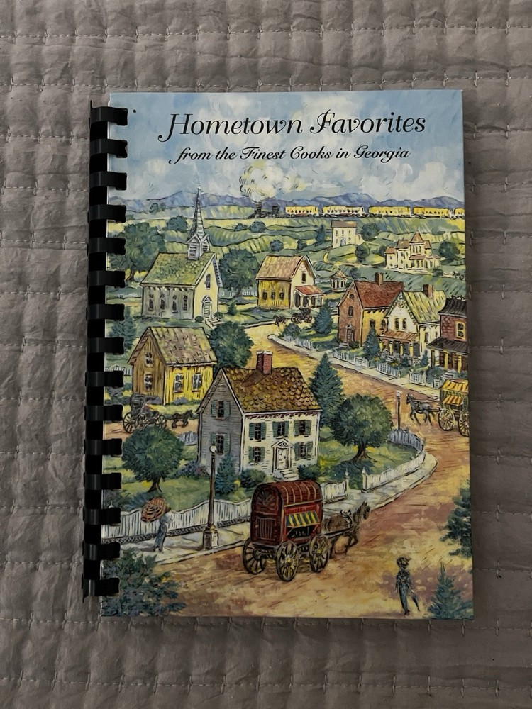 Hometown Favorites Georgia Spiral Bound Cookbook by ACCG Morris Press