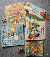 Lot of 5 Children’s Books — Picture Books & Early Readers — Mixed Titles