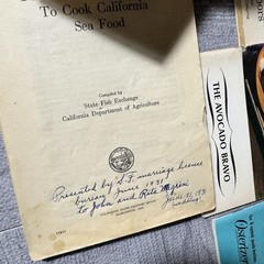 9 Vtg Cookbook Lot Pamphlets 1930s-1960s – Desserts Seafood Sunday Night Supper