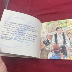Hook PETER AND THE LOST BOYS (MINI STORYBOOK) By Jim Hart 1991 Paperback