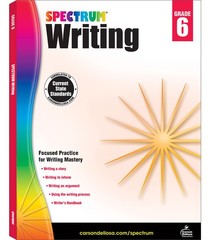 Spectrum 6th Grade Writing Workbooks, Ages 11 to 12, 6th Grade Writing, Info…