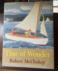 Time Of Wonder by Robert McCloskey 1981 HC Book With Dust Jacket Excellent Maine